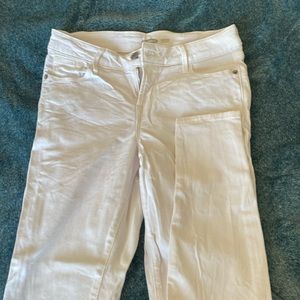 Old Navy Rockstar Super Skinny white jeans